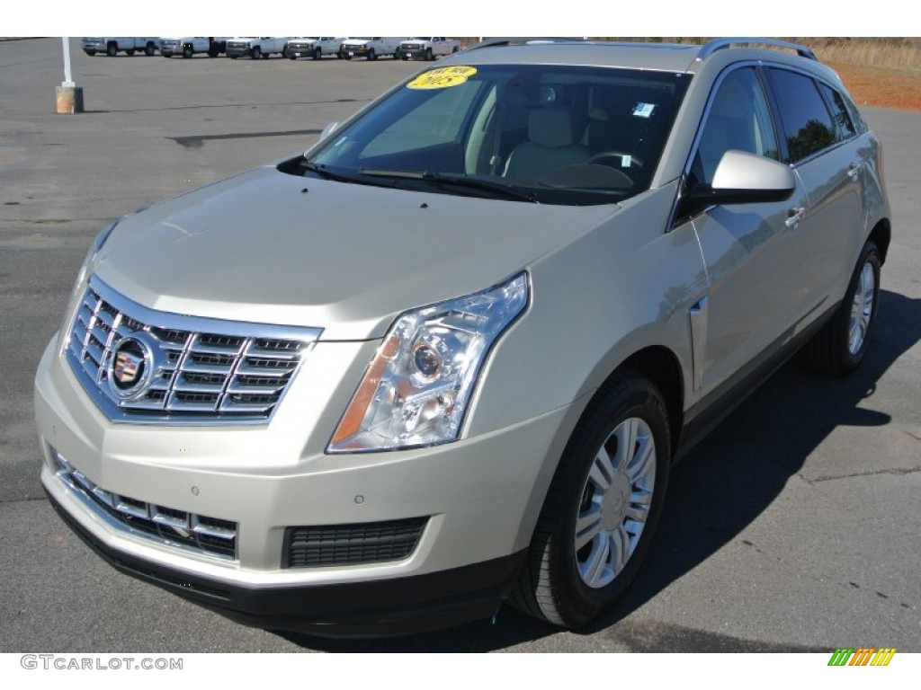 2015 SRX Luxury - Silver Coast Metallic / Shale/Brownstone photo #2