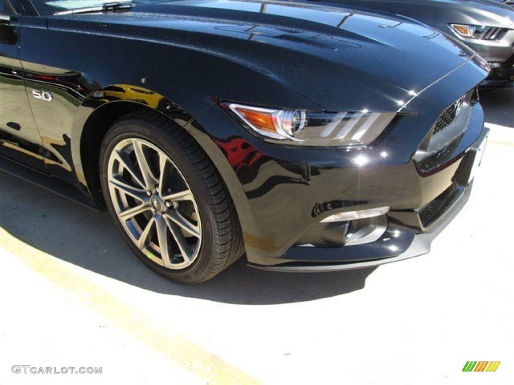 2015 Mustang GT Premium Coupe - Black / Ebony photo #2