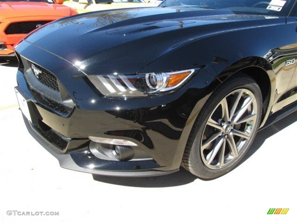 2015 Mustang GT Premium Coupe - Black / Ebony photo #7