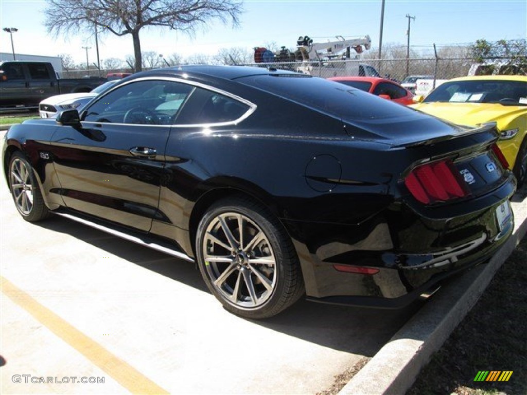 2015 Mustang GT Premium Coupe - Black / Ebony photo #8