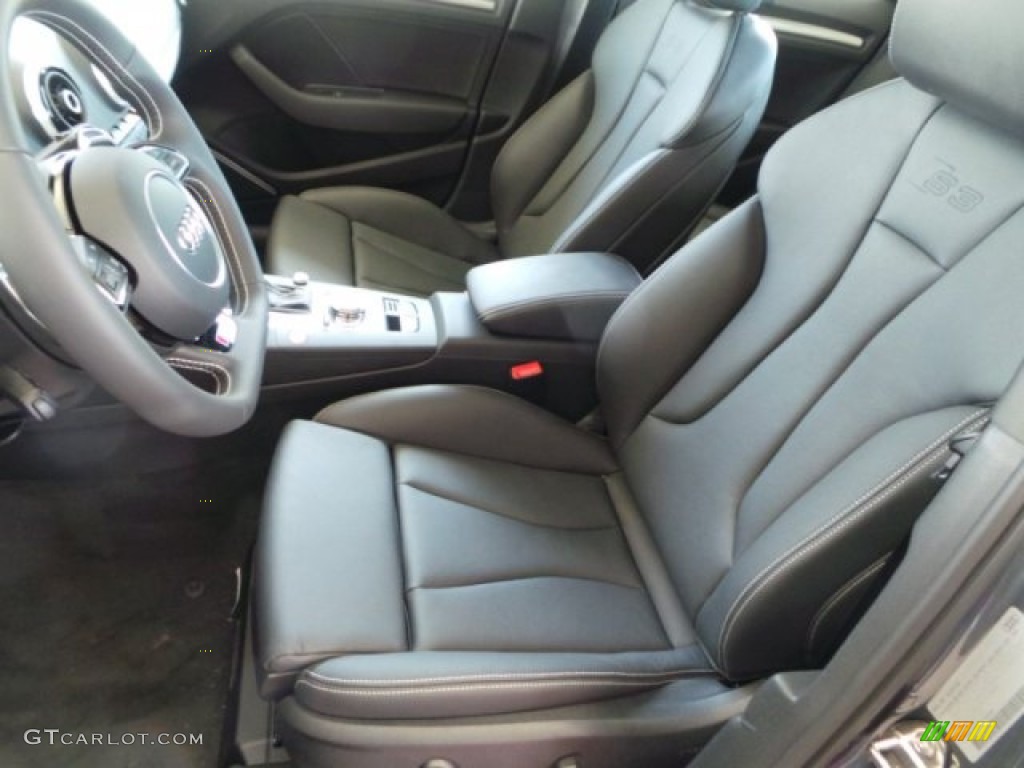 2015 Audi S3 2.0T Prestige quattro Front Seat Photo #101671733