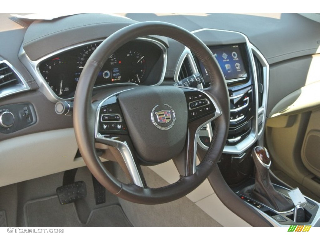 2015 SRX Luxury - Silver Coast Metallic / Shale/Brownstone photo #28