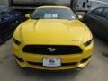 2015 Triple Yellow Tricoat Ford Mustang V6 Coupe  photo #4