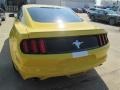 2015 Triple Yellow Tricoat Ford Mustang V6 Coupe  photo #8