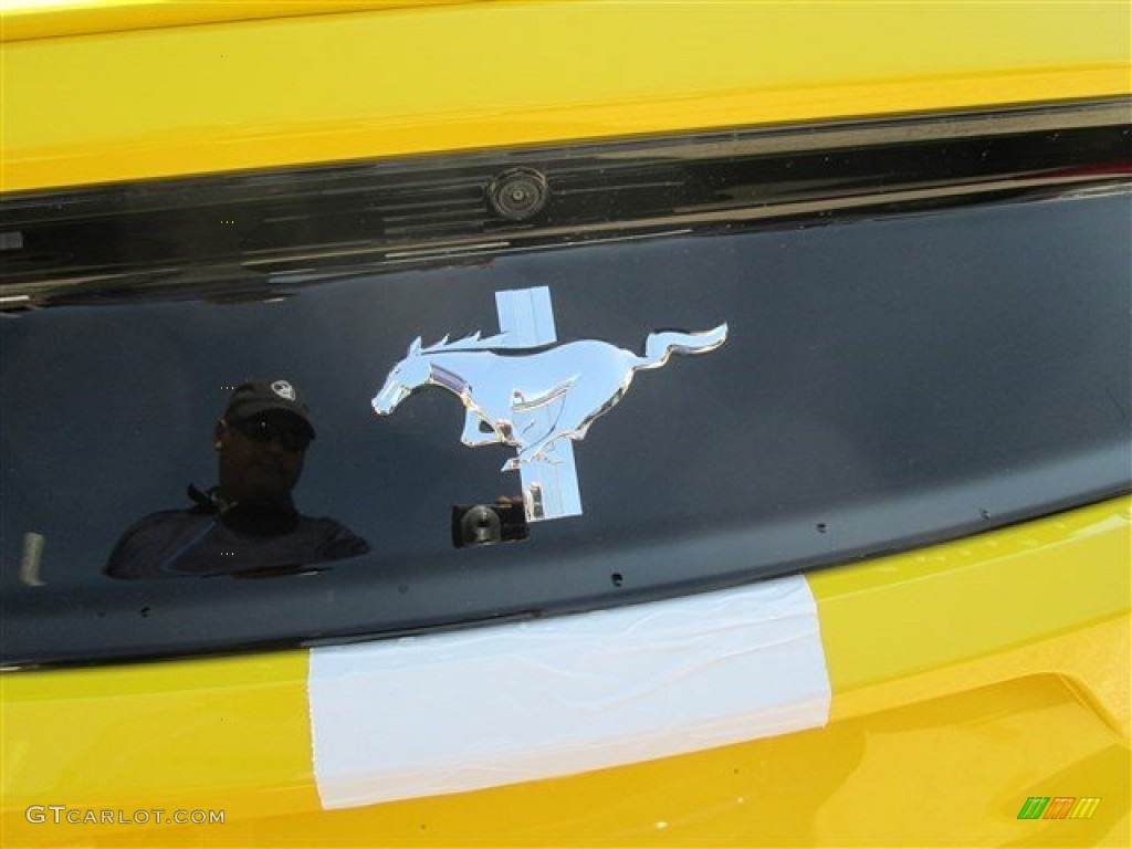 2015 Mustang V6 Coupe - Triple Yellow Tricoat / Ebony photo #9