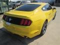 2015 Triple Yellow Tricoat Ford Mustang V6 Coupe  photo #10