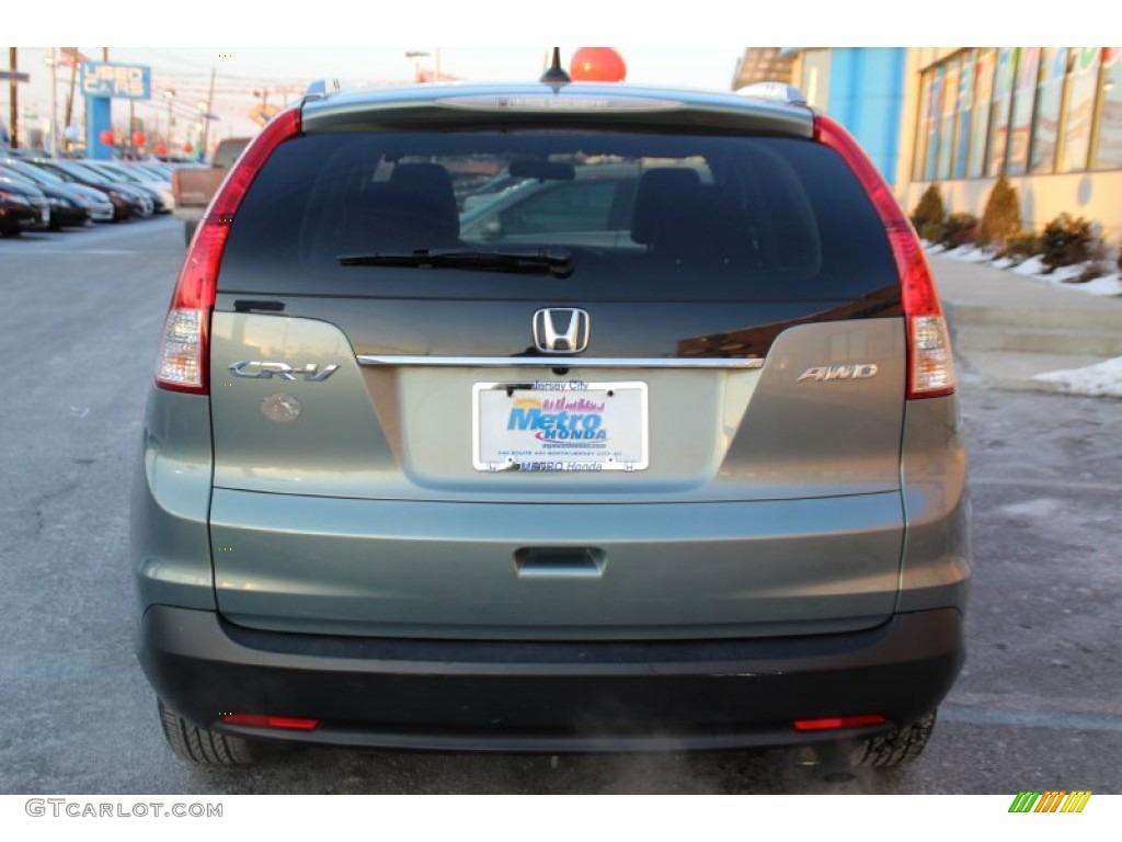 2012 CR-V EX-L 4WD - Polished Metal Metallic / Gray photo #6