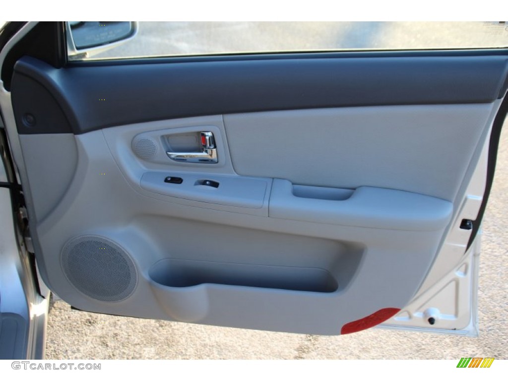 2008 Spectra EX Sedan - Silver / Gray photo #22