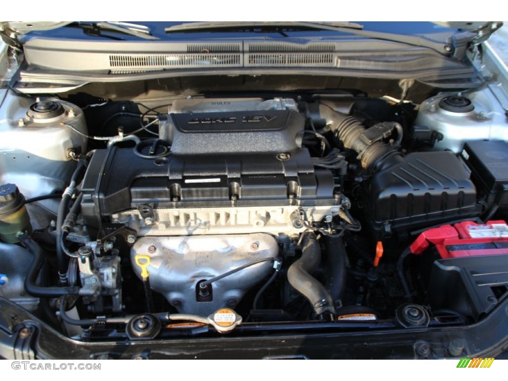 2008 Spectra EX Sedan - Silver / Gray photo #25