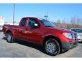 2014 Cayenne Red Nissan Frontier S King Cab  photo #1