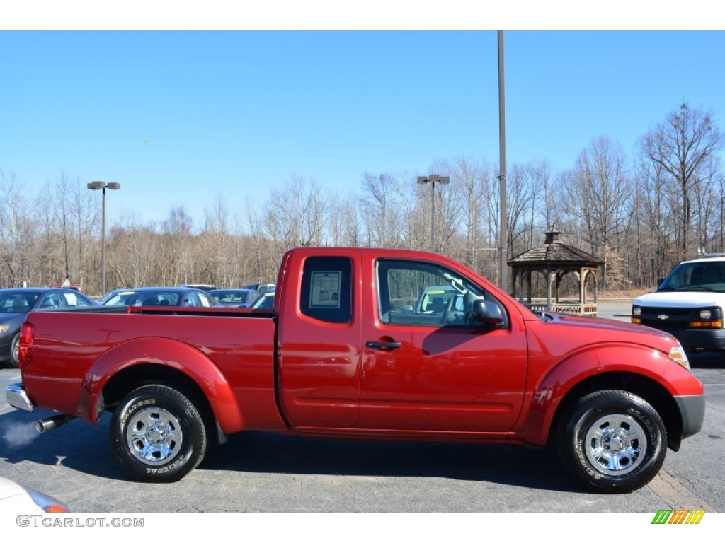 Cayenne Red 2014 Nissan Frontier S King Cab Exterior Photo #101674217