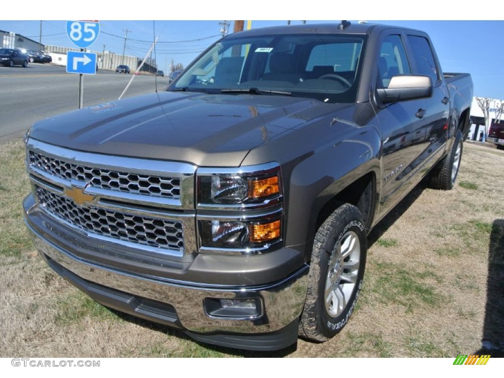 2015 Silverado 1500 LT Crew Cab - Brownstone Metallic / Cocoa/Dune photo #2