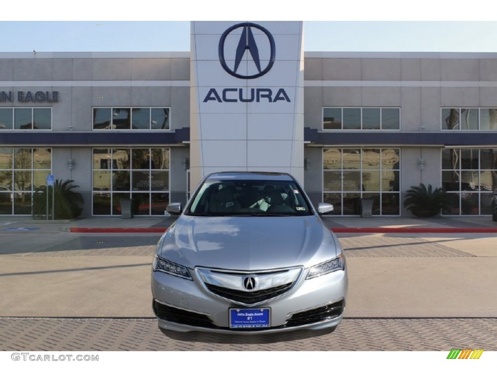 2015 TLX 2.4 - Slate Silver Metallic / Graystone photo #2