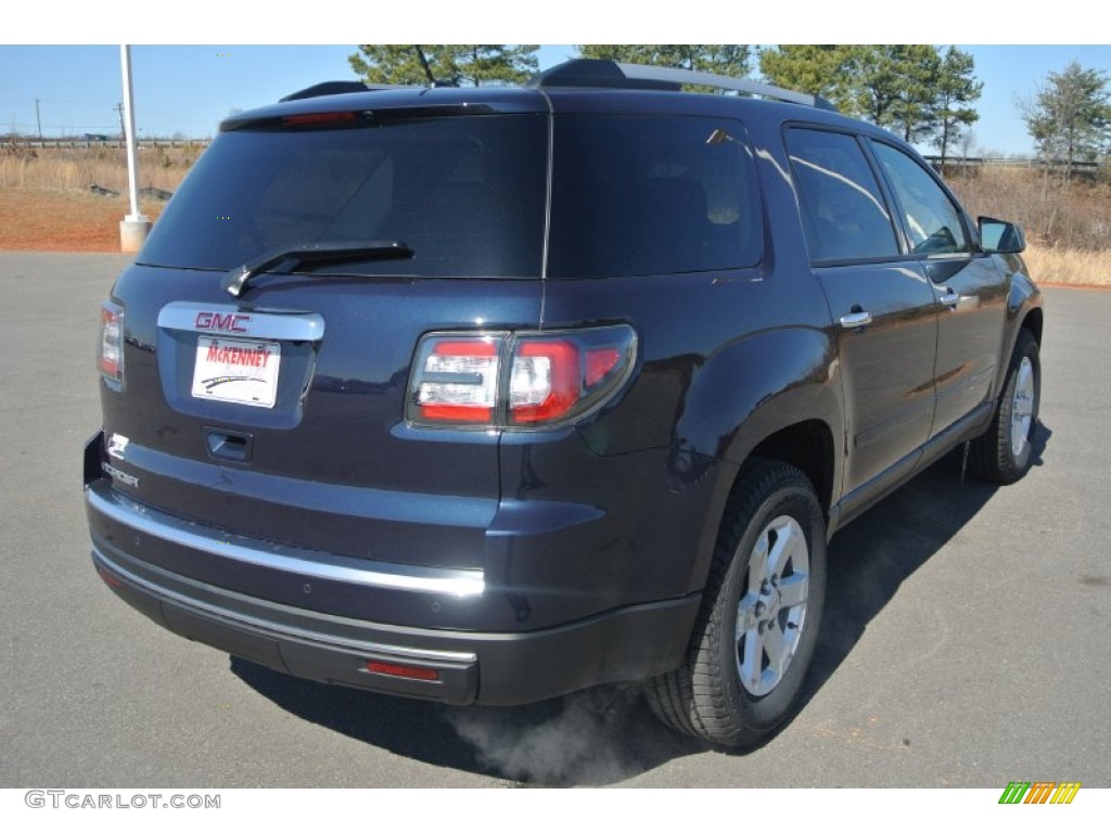 2015 Acadia SLE - Dark Sapphire Blue Metallic / Ebony photo #5