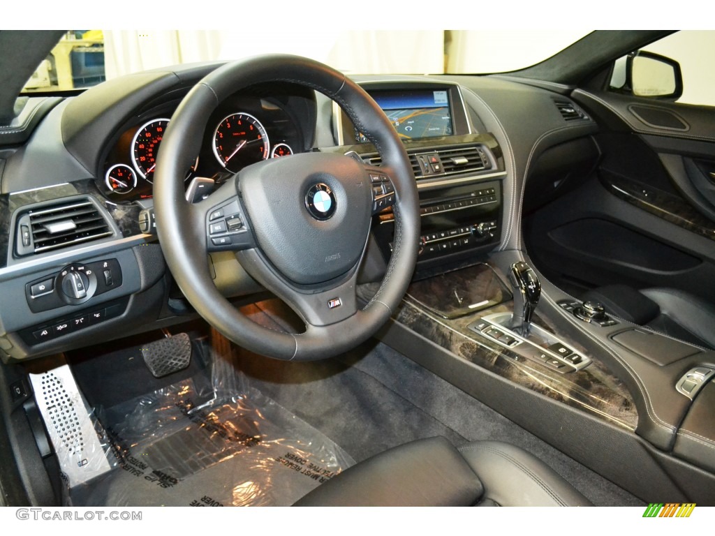 2013 6 Series 640i Gran Coupe - Alpine White / Black photo #12