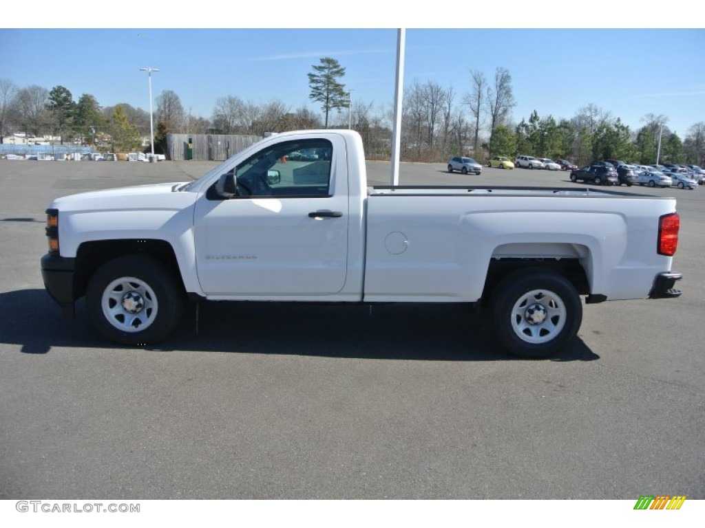 2015 Silverado 1500 WT Regular Cab - Summit White / Dark Ash/Jet Black photo #3