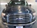 2015 Blue Jeans Metallic Ford F150 XLT SuperCrew  photo #2