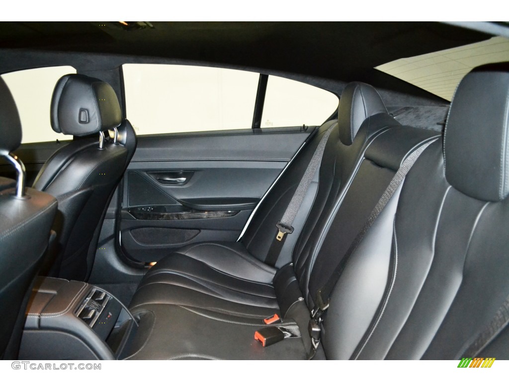 2013 6 Series 640i Gran Coupe - Alpine White / Black photo #16