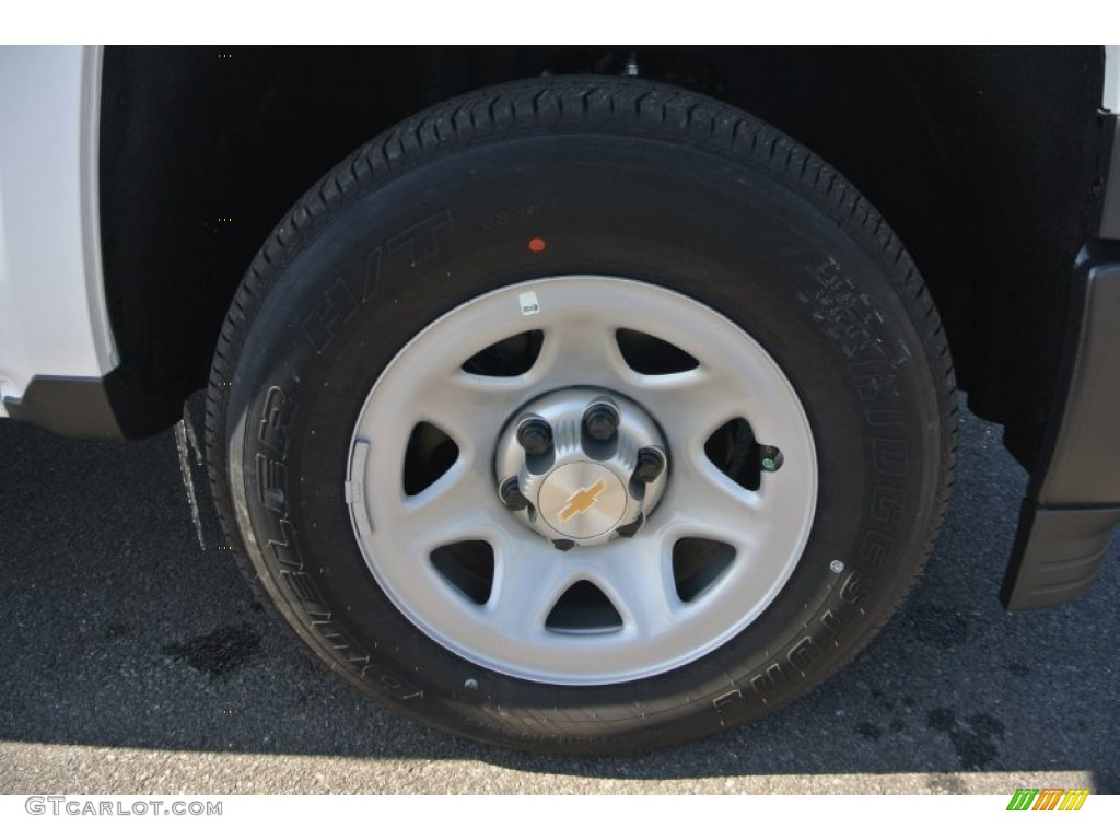 2015 Silverado 1500 WT Regular Cab - Summit White / Dark Ash/Jet Black photo #16