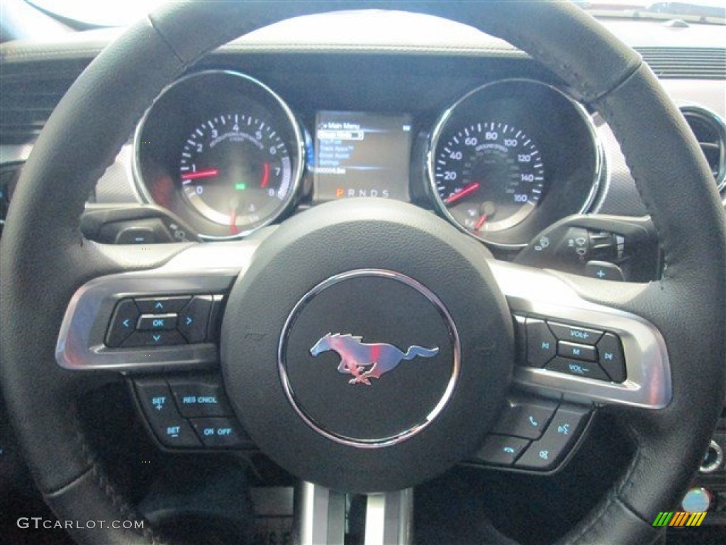 2015 Mustang EcoBoost Coupe - Competition Orange / Ebony photo #19