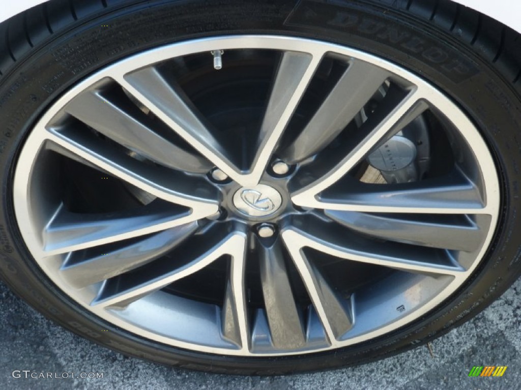 2014 Infiniti Q 50S Hybrid Wheel Photo #101681098