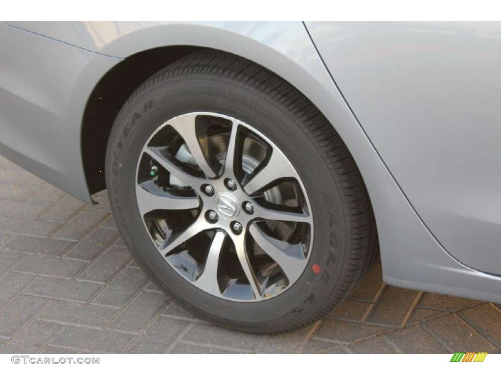 2015 TLX 2.4 - Slate Silver Metallic / Graystone photo #10