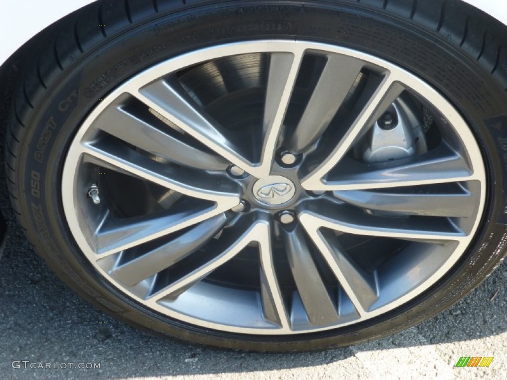 2014 Infiniti Q 50S Hybrid Wheel Photo #101681243
