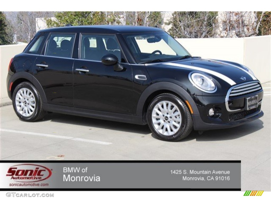 2015 Cooper Hardtop 4 Door - Midnight Black Metallic / Carbon Black photo #1