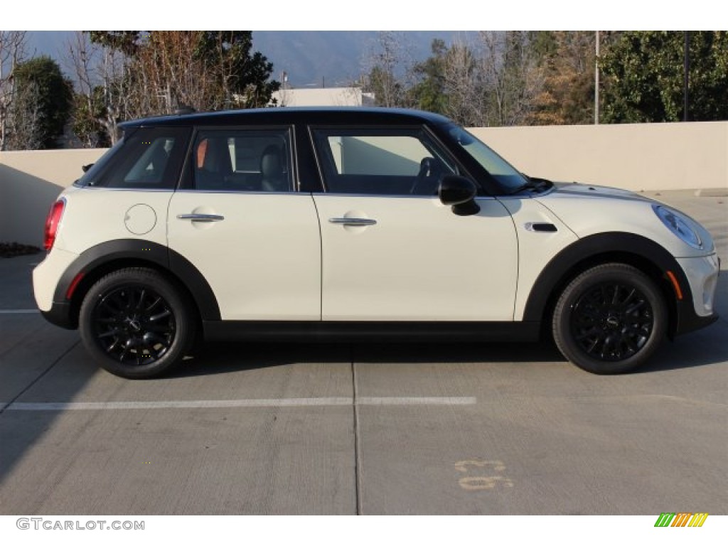2015 Cooper Hardtop 4 Door - Pepper White / Carbon Black photo #2