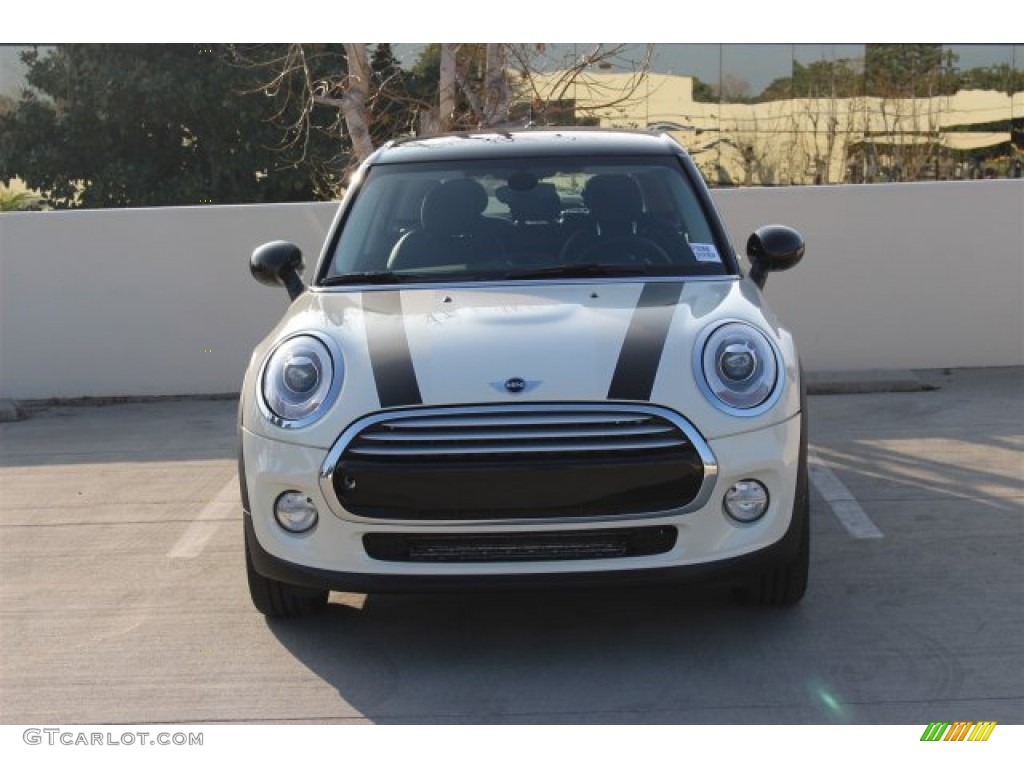 2015 Cooper Hardtop 4 Door - Pepper White / Carbon Black photo #3