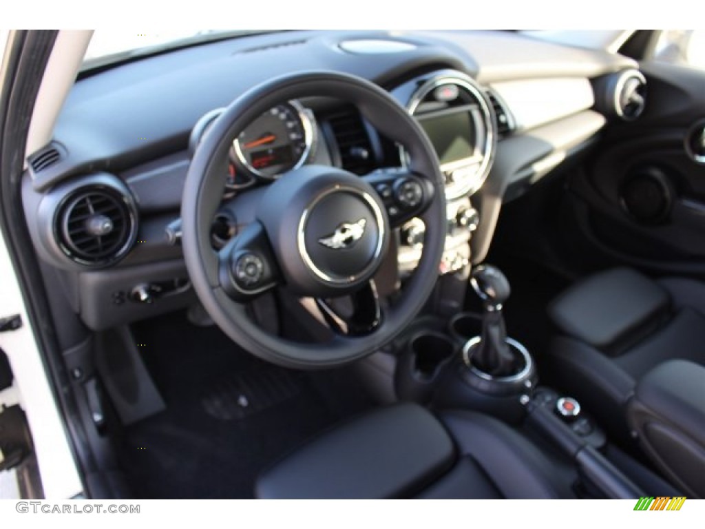 2015 Cooper Hardtop 4 Door - Pepper White / Carbon Black photo #6