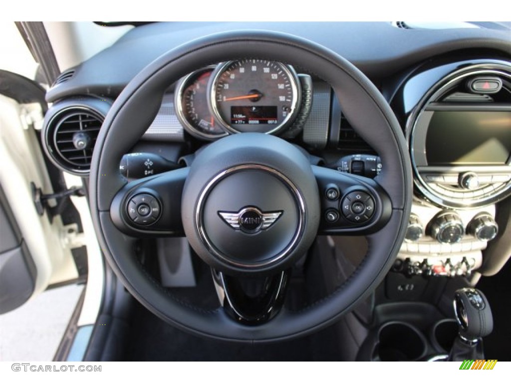2015 Cooper Hardtop 4 Door - Pepper White / Carbon Black photo #8