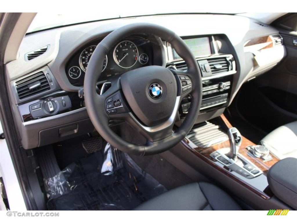 2015 X4 xDrive28i - Alpine White / Black photo #7