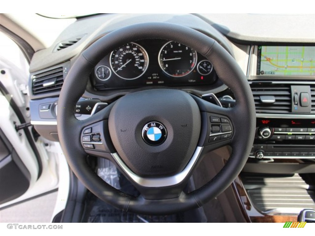 2015 X4 xDrive28i - Alpine White / Black photo #9