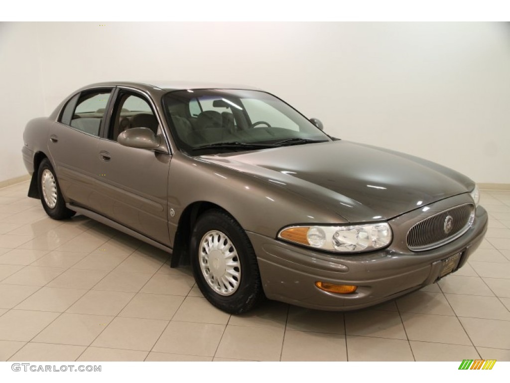 2002 LeSabre Custom - Dark Bronzemist Metallic / Taupe photo #1
