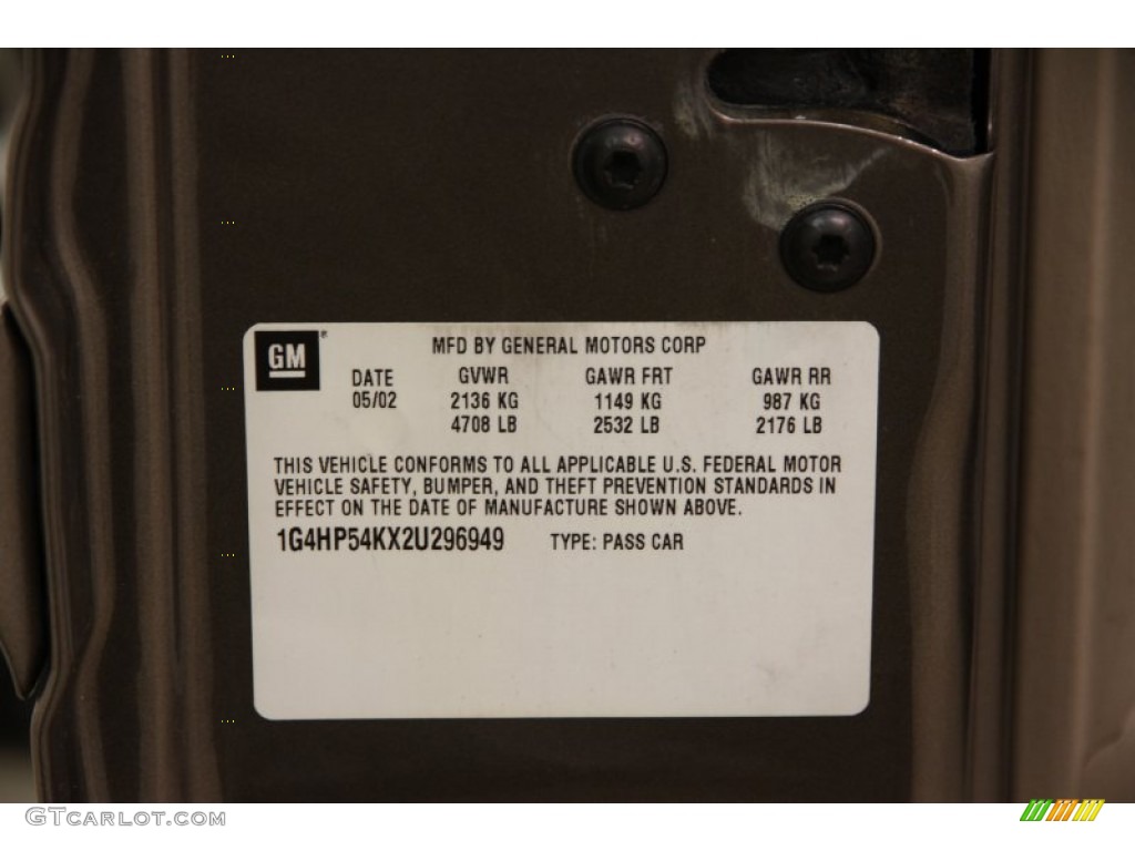 2002 LeSabre Custom - Dark Bronzemist Metallic / Taupe photo #19