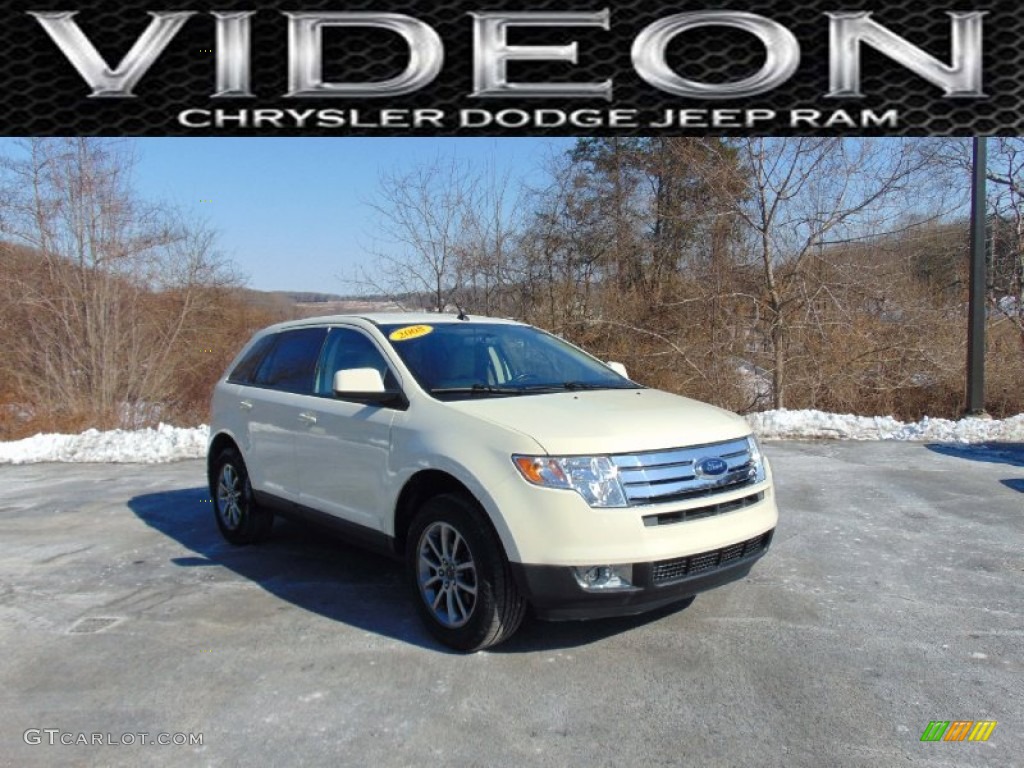 2008 Edge SEL AWD - Creme Brulee / Camel photo #1