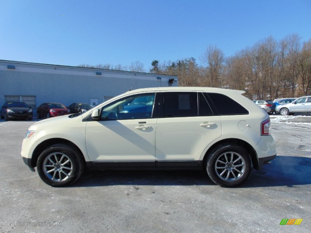 2008 Edge SEL AWD - Creme Brulee / Camel photo #6