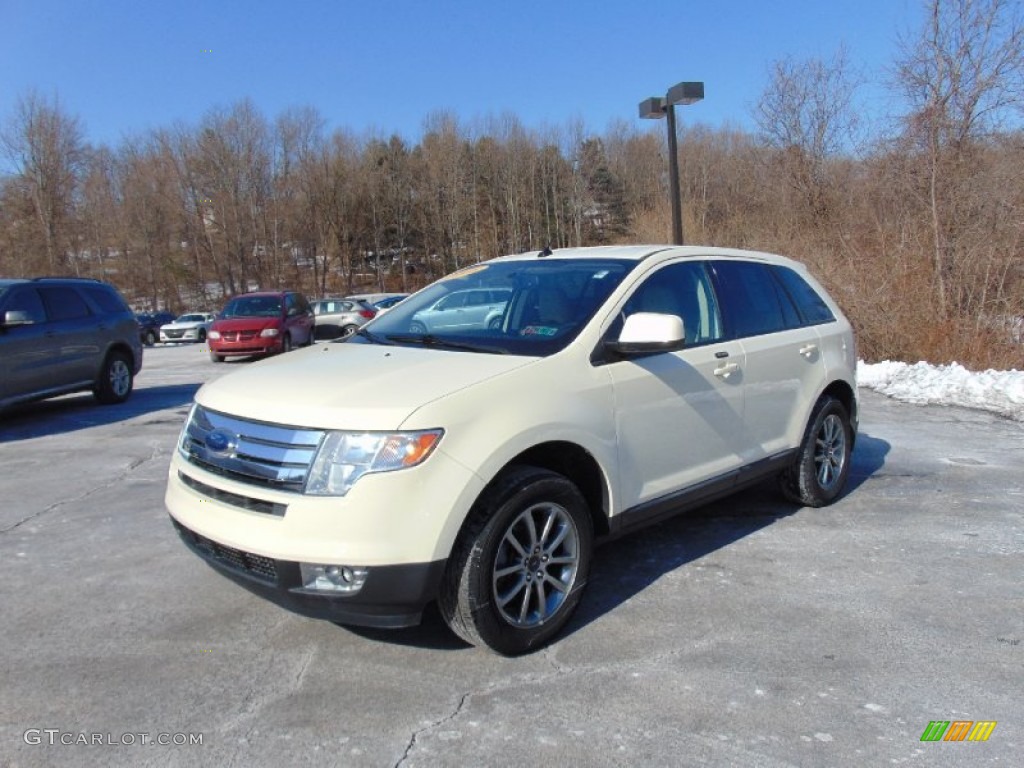 2008 Edge SEL AWD - Creme Brulee / Camel photo #7