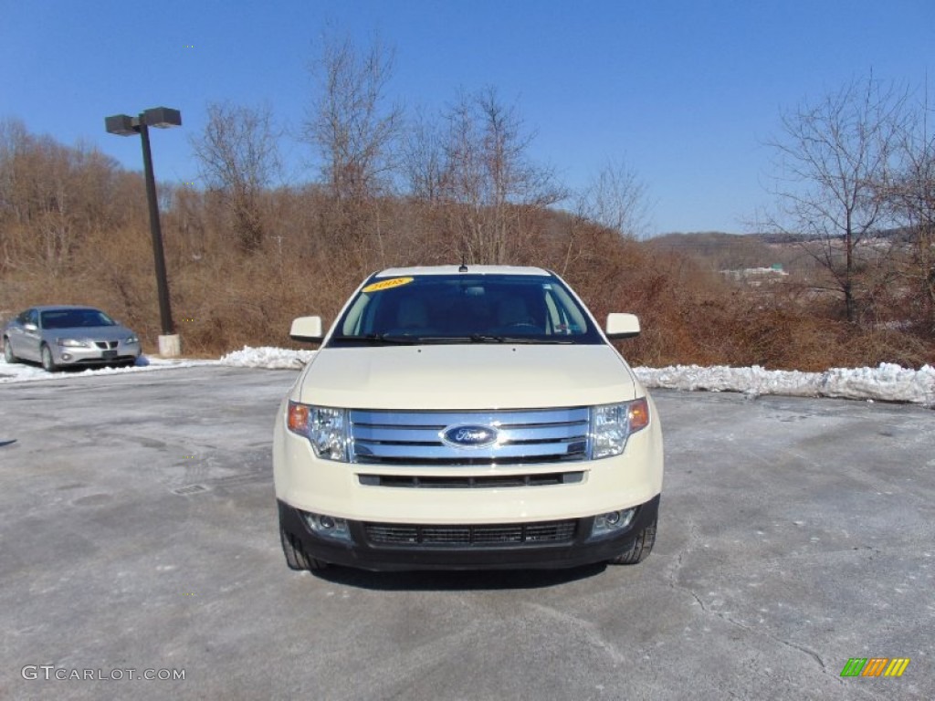 2008 Edge SEL AWD - Creme Brulee / Camel photo #8