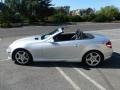 2005 Diamond Silver Metallic Mercedes-Benz SLK 350 Roadster  photo #4