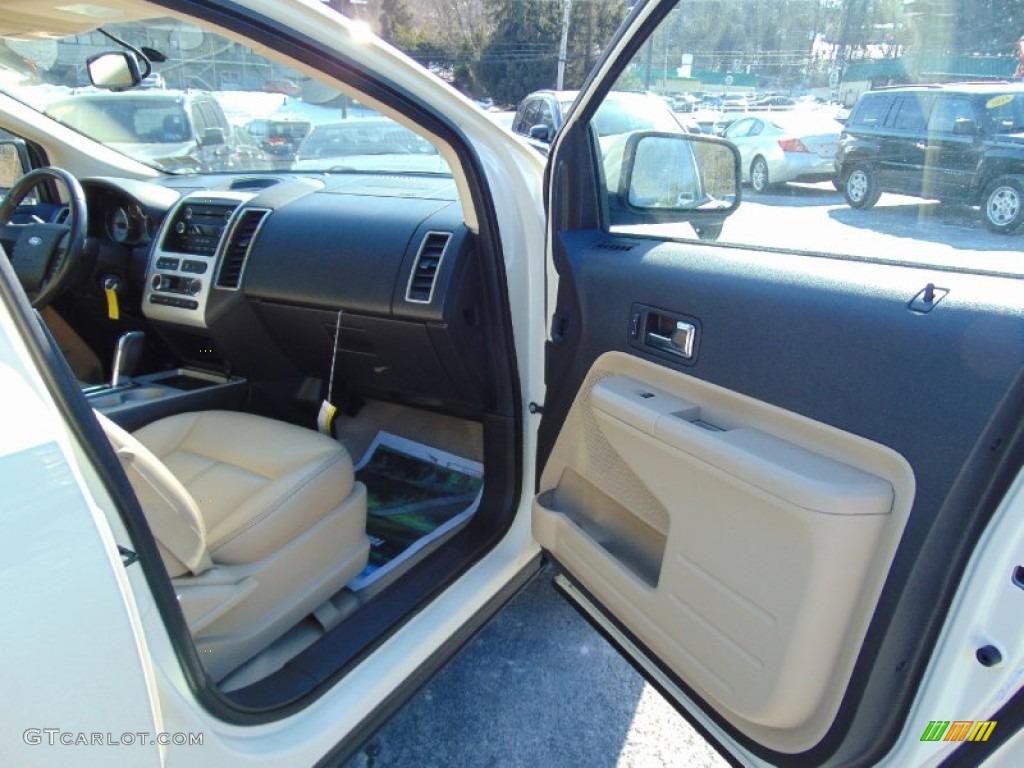 2008 Edge SEL AWD - Creme Brulee / Camel photo #15