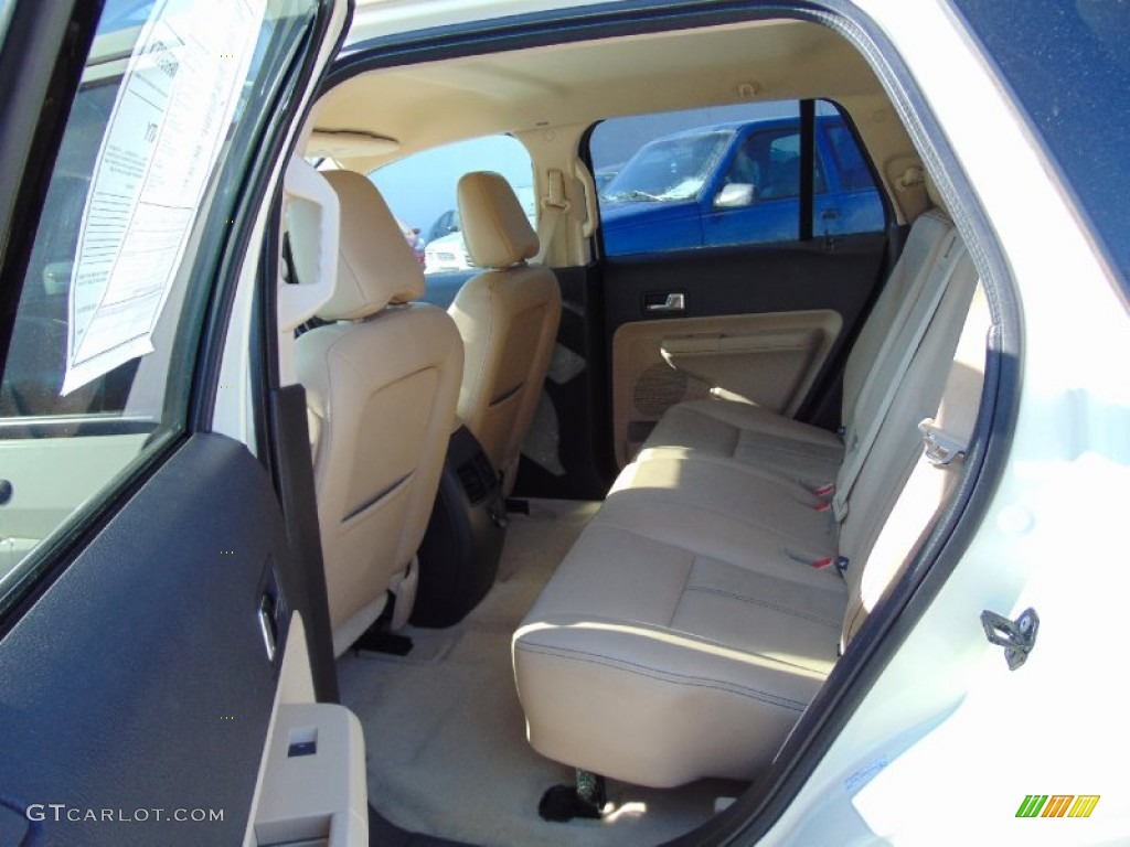 2008 Edge SEL AWD - Creme Brulee / Camel photo #18