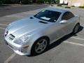 2005 Diamond Silver Metallic Mercedes-Benz SLK 350 Roadster  photo #11