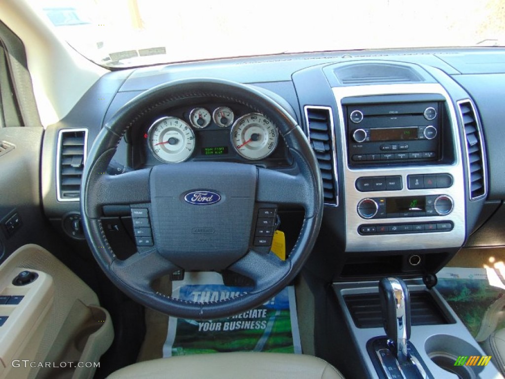 2008 Edge SEL AWD - Creme Brulee / Camel photo #20