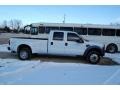 Oxford White - F450 Super Duty XLT Crew Cab 4x4 Dually Photo No. 4
