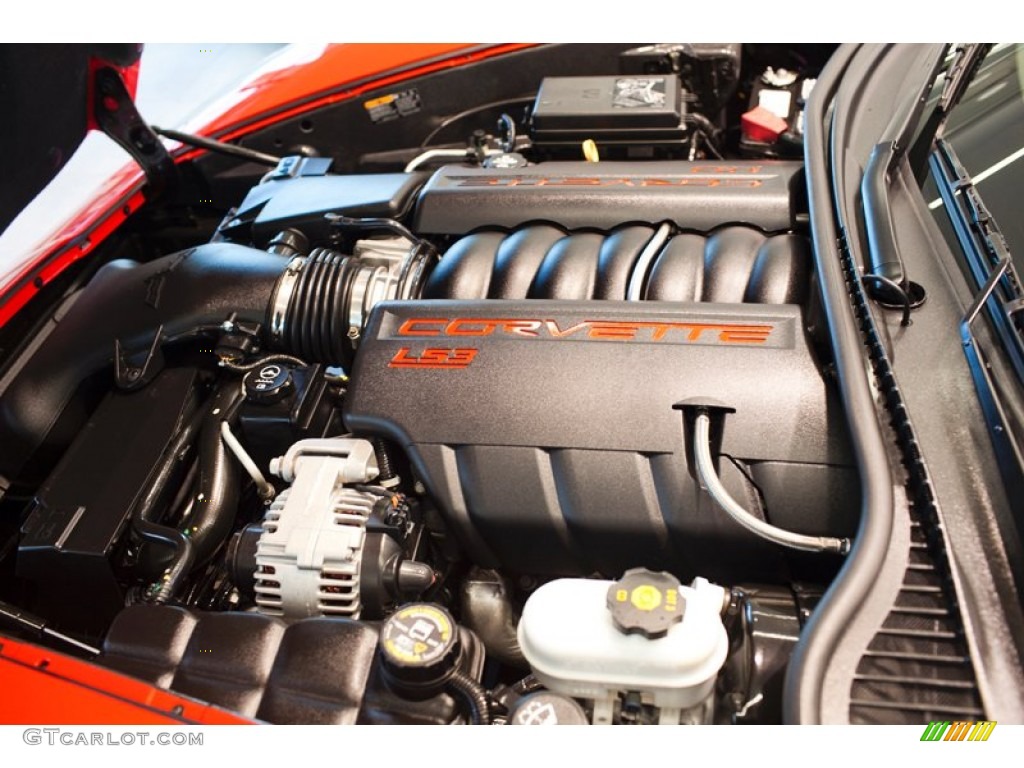 2012 Chevrolet Corvette Coupe 6.2 Liter OHV 16-Valve LS3 V8 Engine Photo #101686943