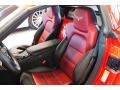 Red/Ebony Front Seat Photo for 2012 Chevrolet Corvette #101687171