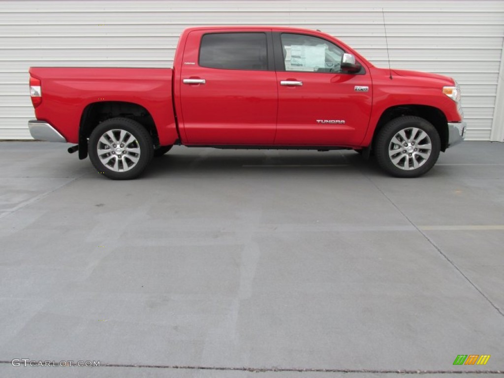 Radiant Red 2015 Toyota Tundra Limited CrewMax 4x4 Exterior Photo #101688179