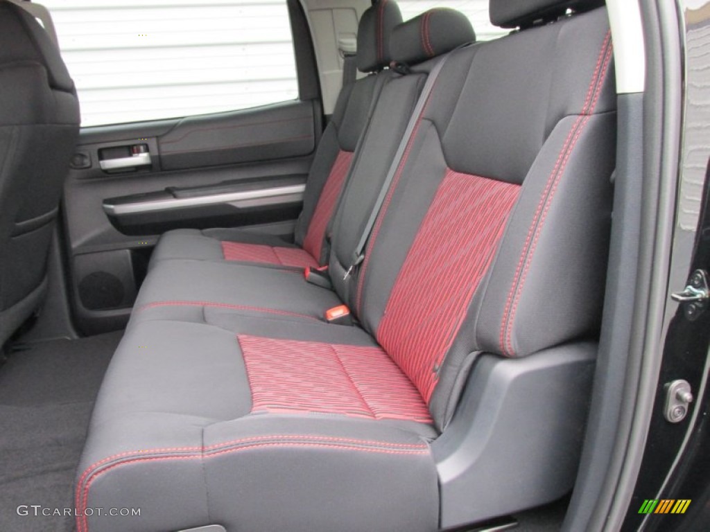 2015 Toyota Tundra TRD Pro CrewMax 4x4 Rear Seat Photo #101689208